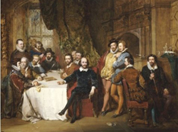 Shakespeare and His Friends at the Mermaid Tavern